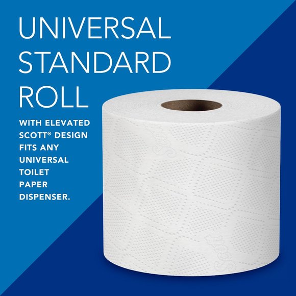 Scott Professional Standard Roll Toilet Paper (04460), with Elevated Design, 2-P - Picture 8 of 13